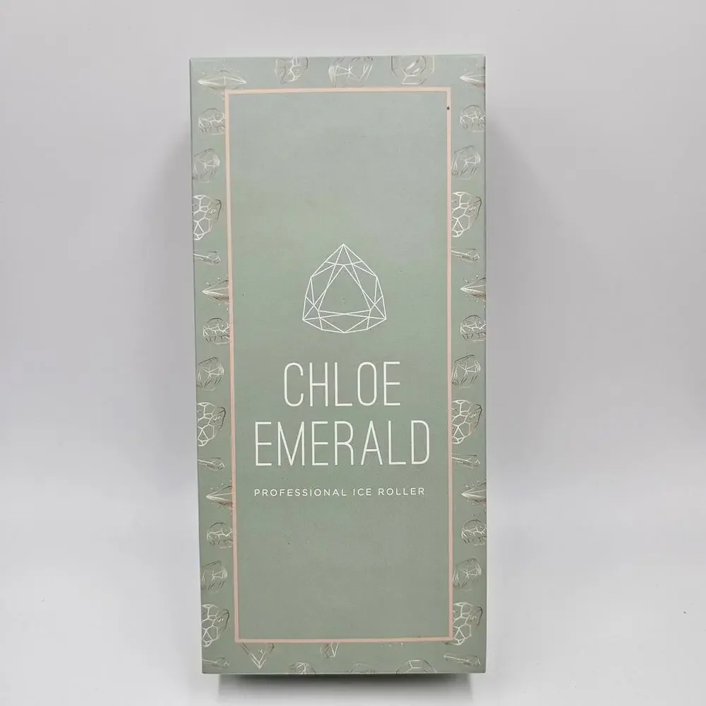 NEW in box‎ unused Chloe Emerald Cold Therapy Professional Ice Roller $26 Msrp